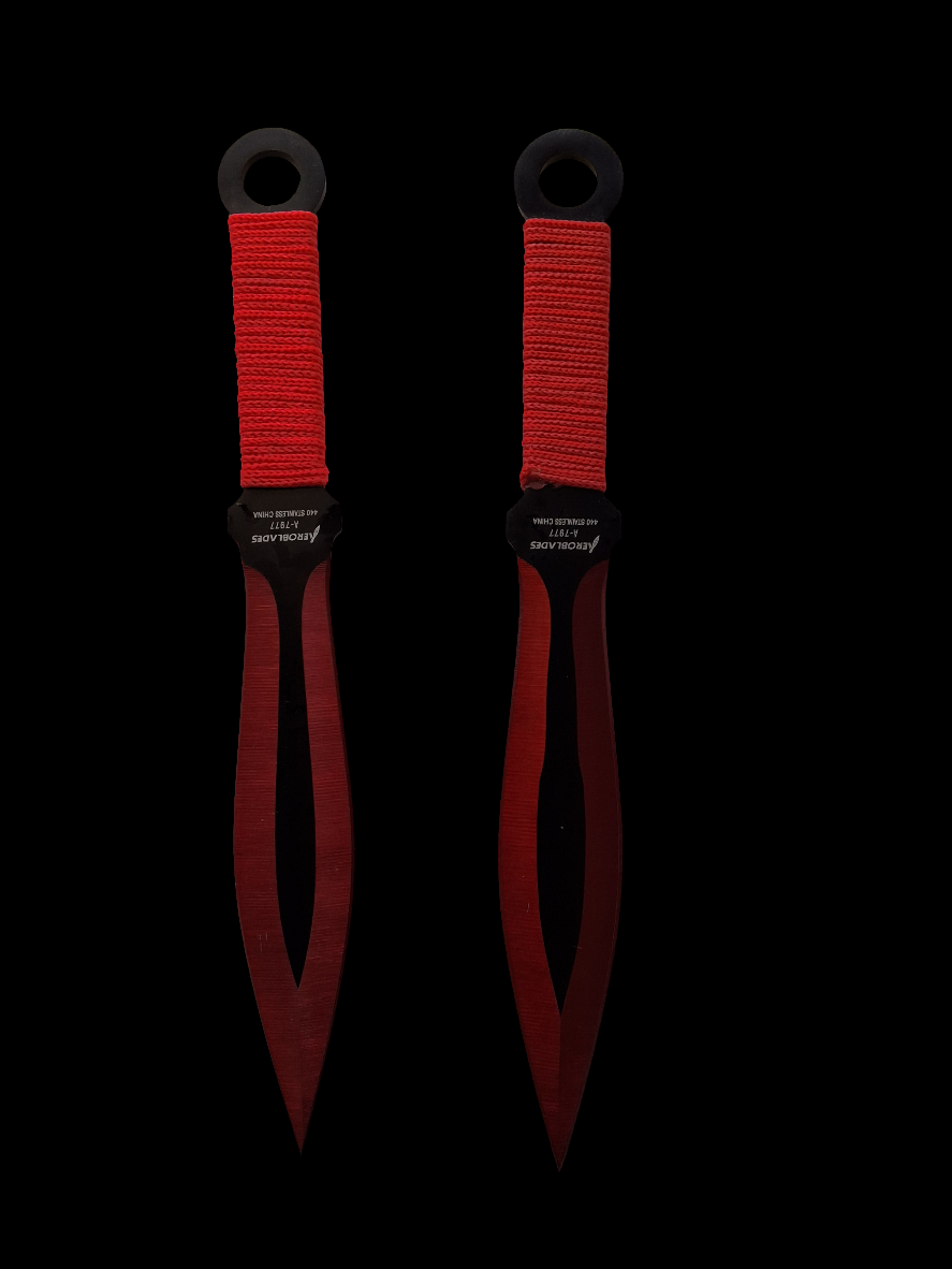 Metallic Red Throwers