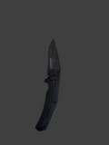 Blk & Dark Green Textured Folder