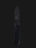 Black Safety Knife G10 Grip
