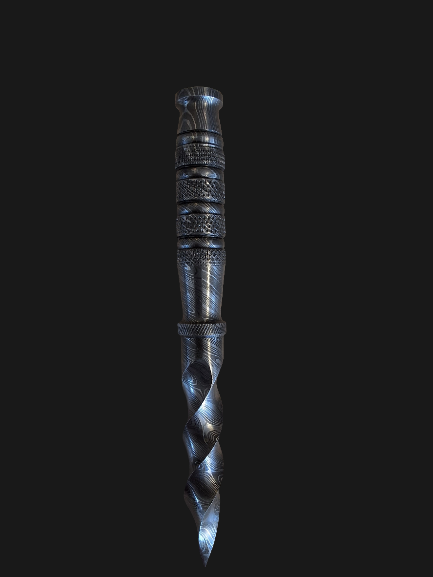 St. Damascus Cyclone Blade