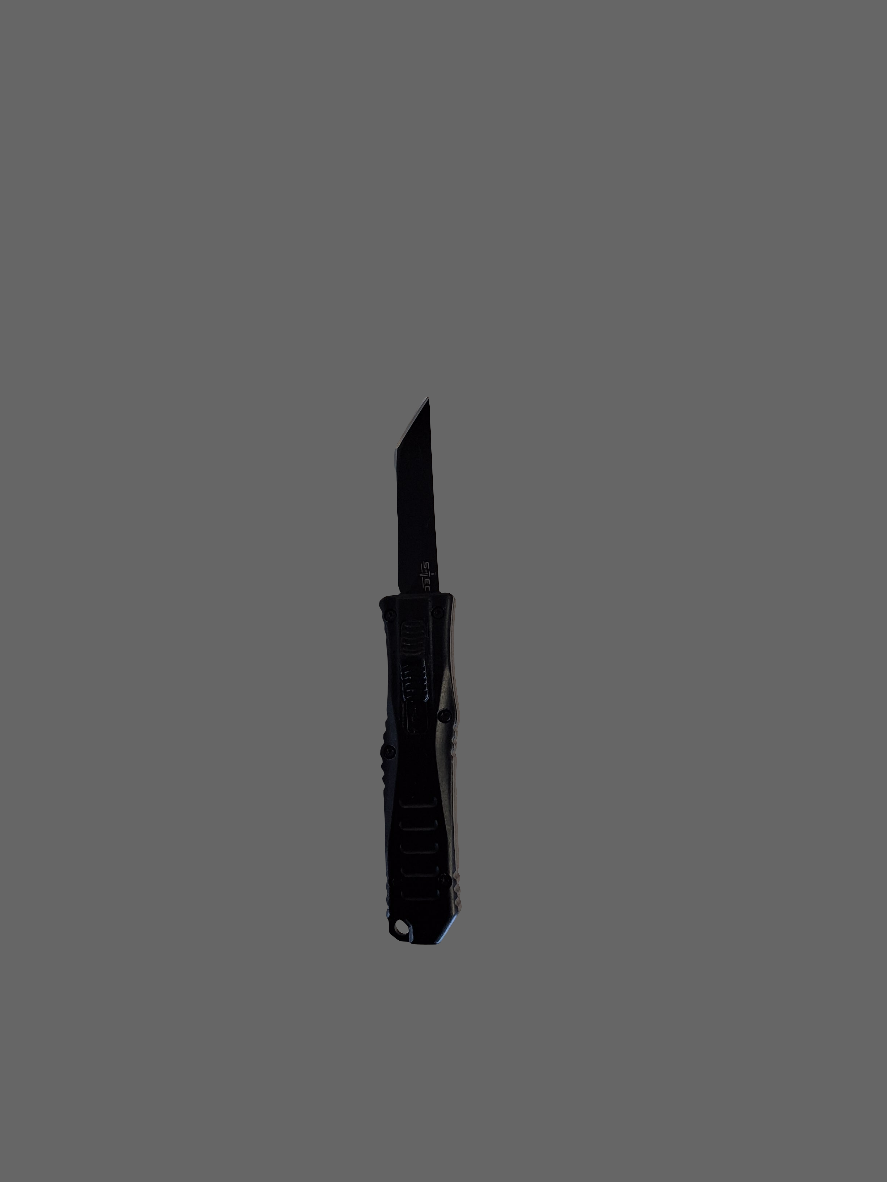 Mini Blk OTF Knife