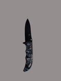 Native American W Wolves Knife