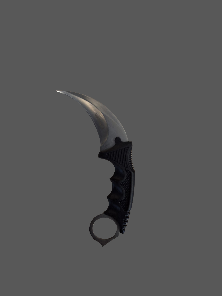 Blk Fixed Blade Karambit