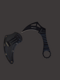 Small Blk Sickle w/ Kydex Sheath