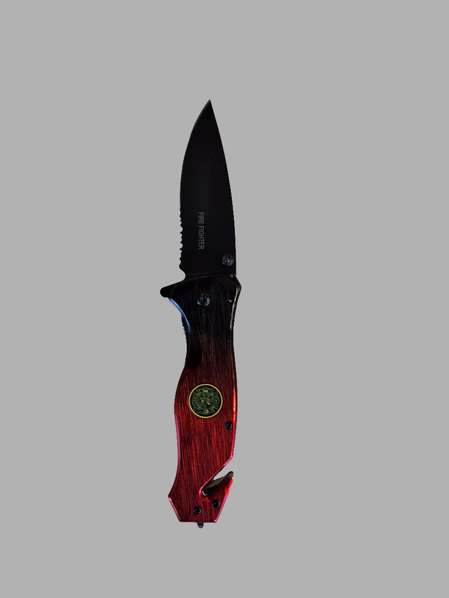 Red & Black Fire Force Folder
