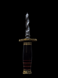 Damascus Cyclone W/ BLK Handle