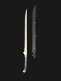 Long Sword Blk Handle