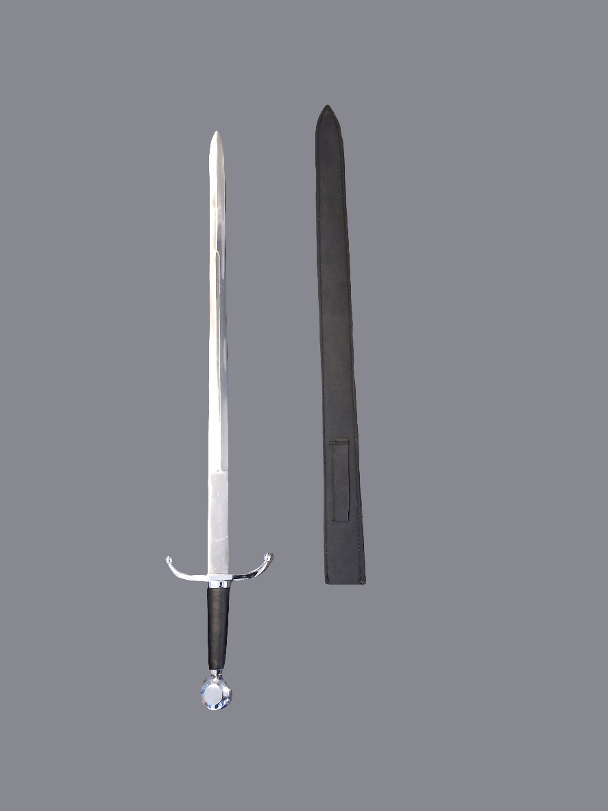 Silver Sword Circular Handle