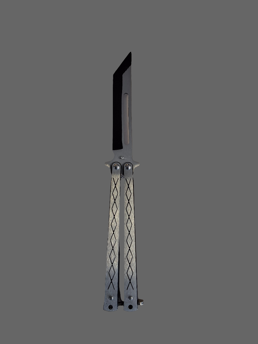 Diamond Handle Butterfly Knife