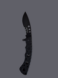Black Pocket Knife Wholes in Handle