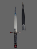 Red Cross Mideval Dagger