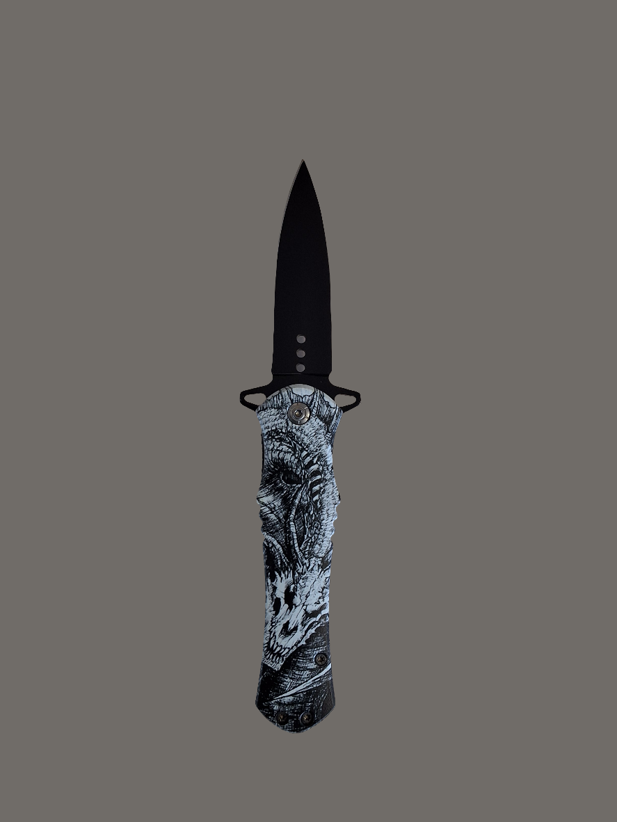 White Skeleton Beast Folder