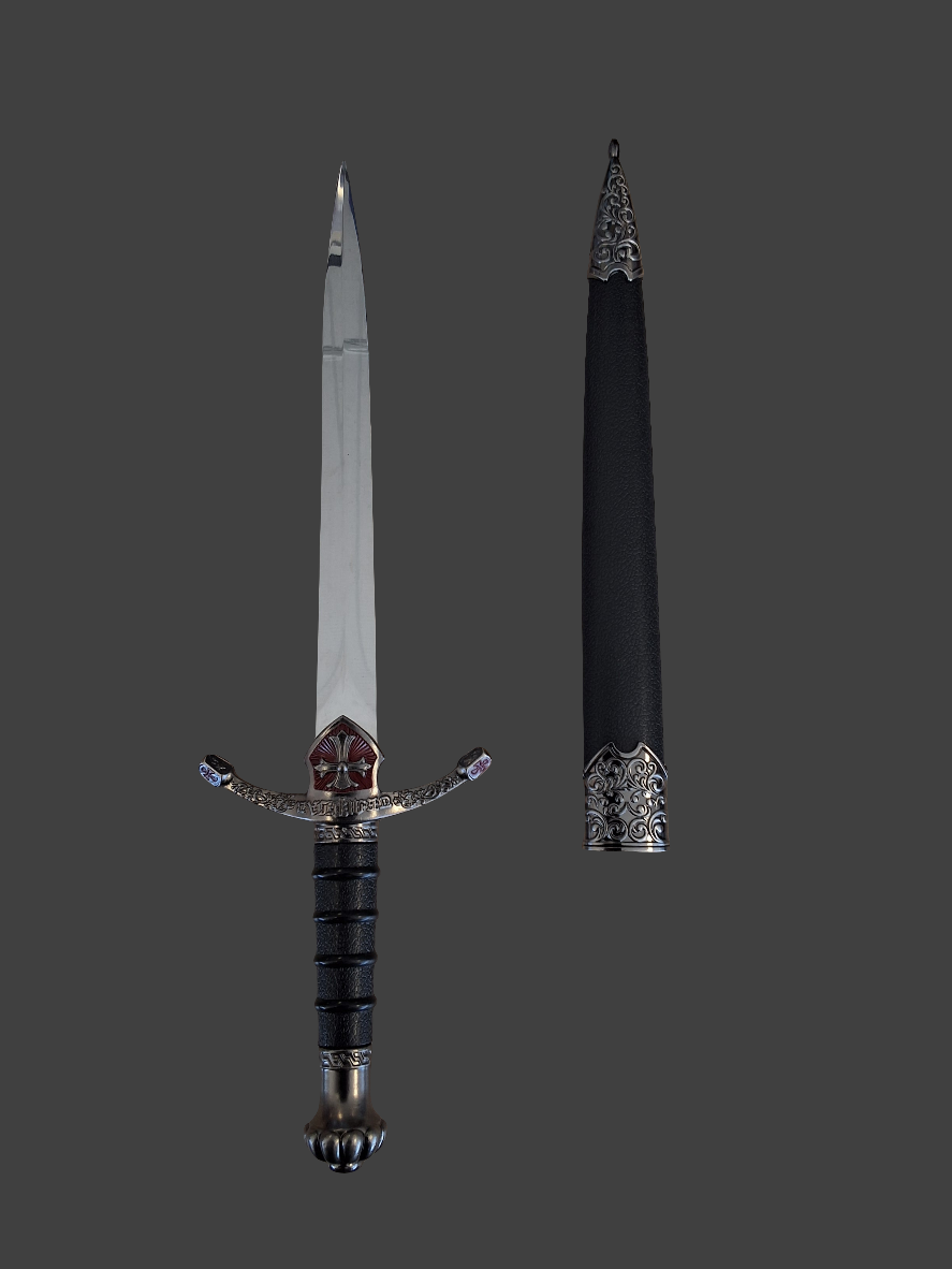 Tripple Red Cross Dagger