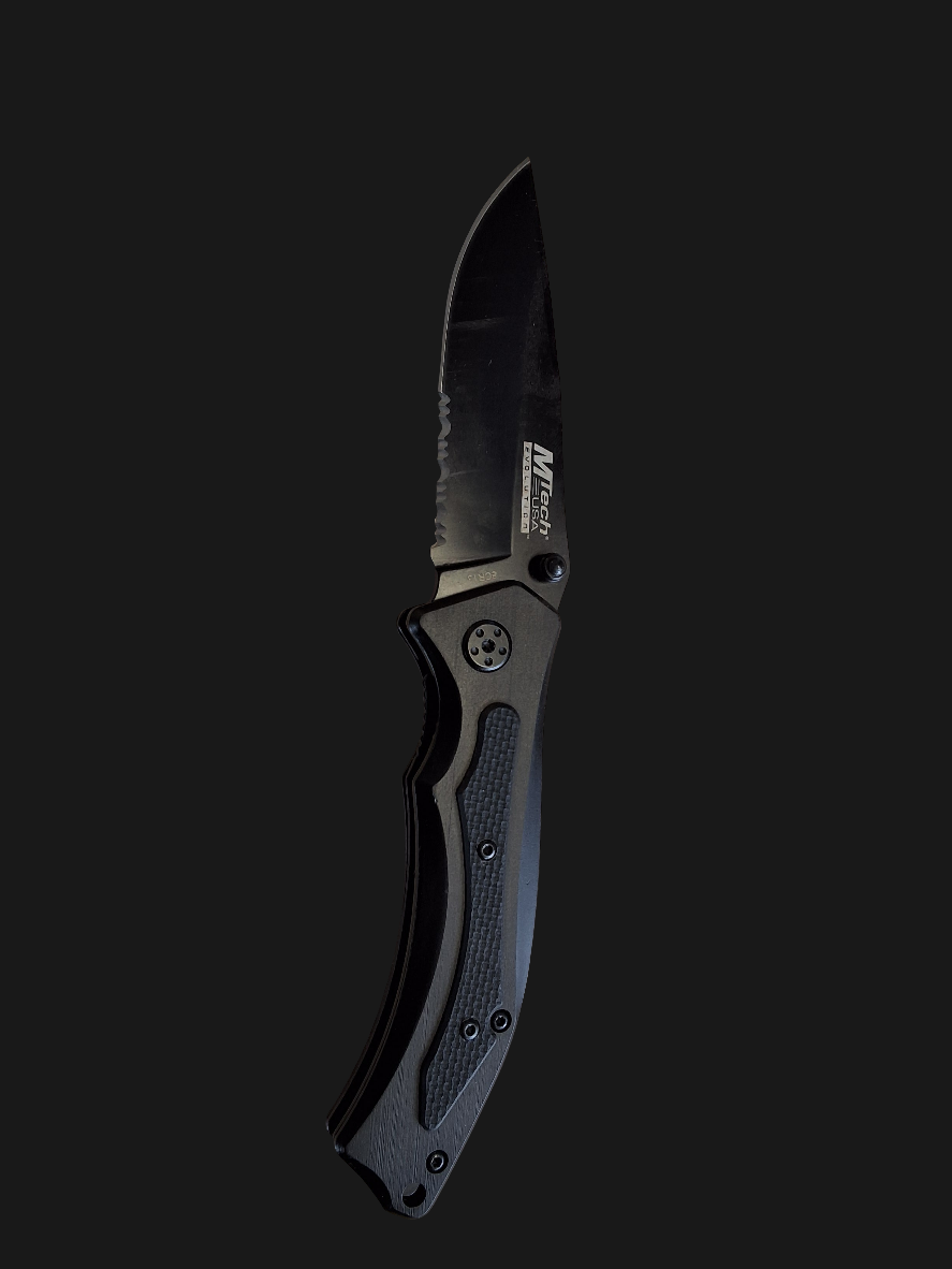 Black Folder W G10 Overlay