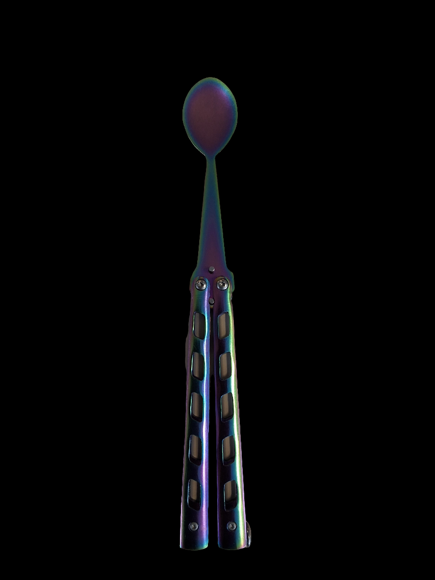 Rainbow Butterfly Spoon