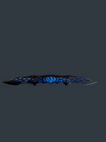 Blue Punisher Double Blade