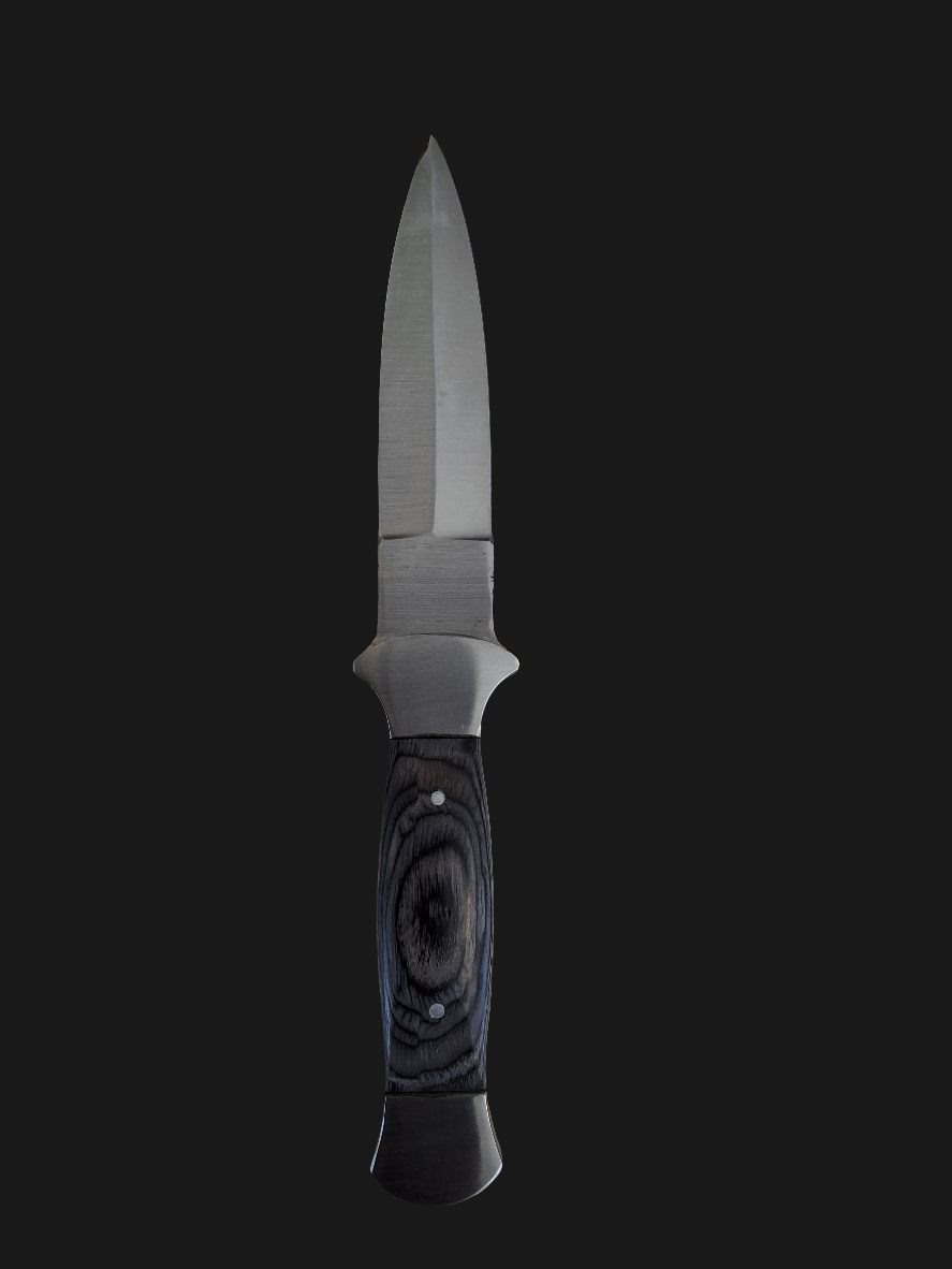 Wooden Handle Boot Knife