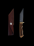 Damascus tanto Straight Blade