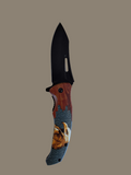 Gold Eagle Wood Knife