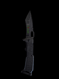 Grey Stonewash Zombie War Blades