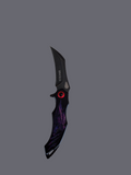 Purple Dragon Curved Blade