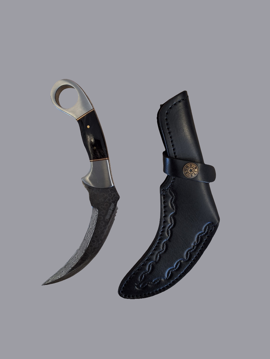 Damascus Karambit