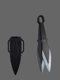 2 pc Throwing Knives W Kydex Holster
