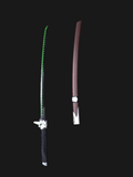 Green Katana OverWatch (Brown Sheath)