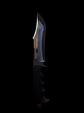 Tactical Silver Blade Curved