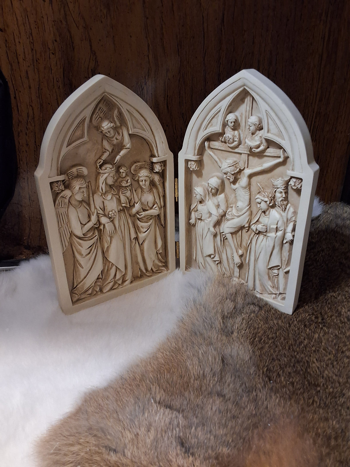 Christ Crucifixion Carving #1709