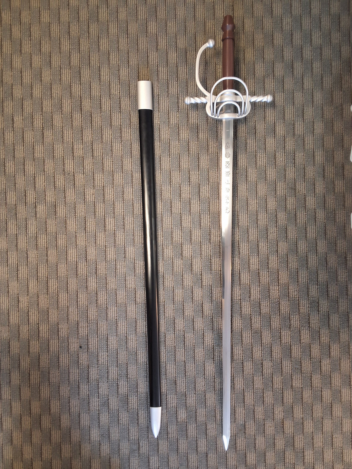 Smooth Rapier Sword #1945