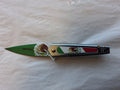Mexican Flag Pocket Knife