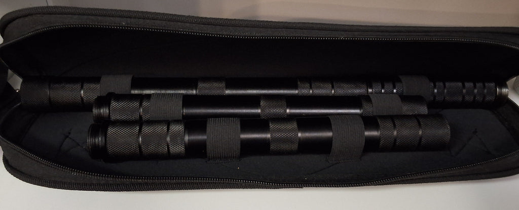 Black Spear Staff with Carry Case #2097