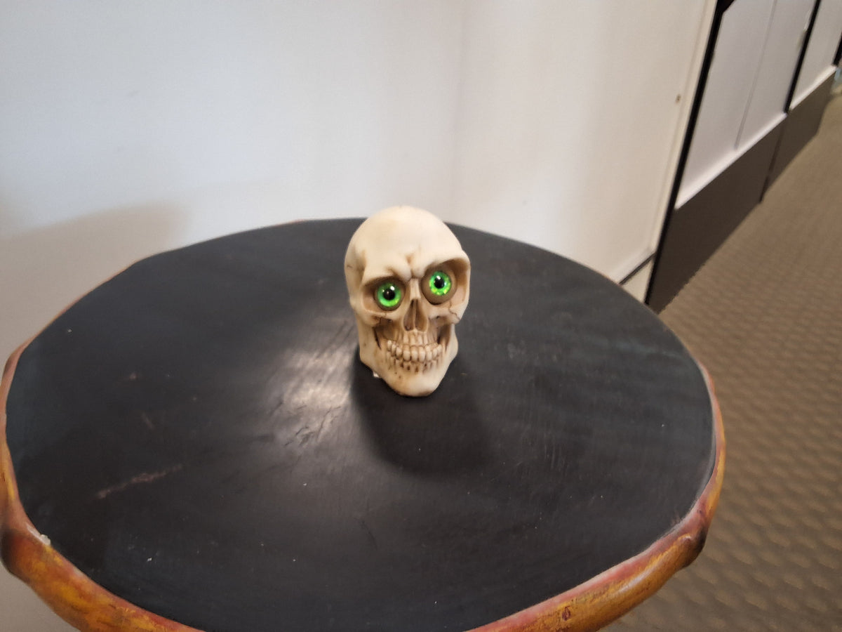 Green Eyes Skull Looking For a Good Home