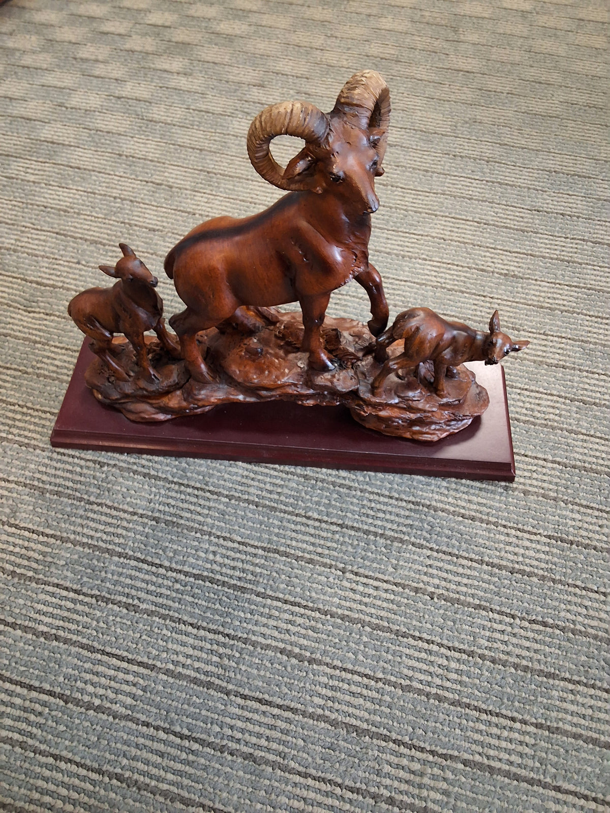 THREE GOATS STATUE