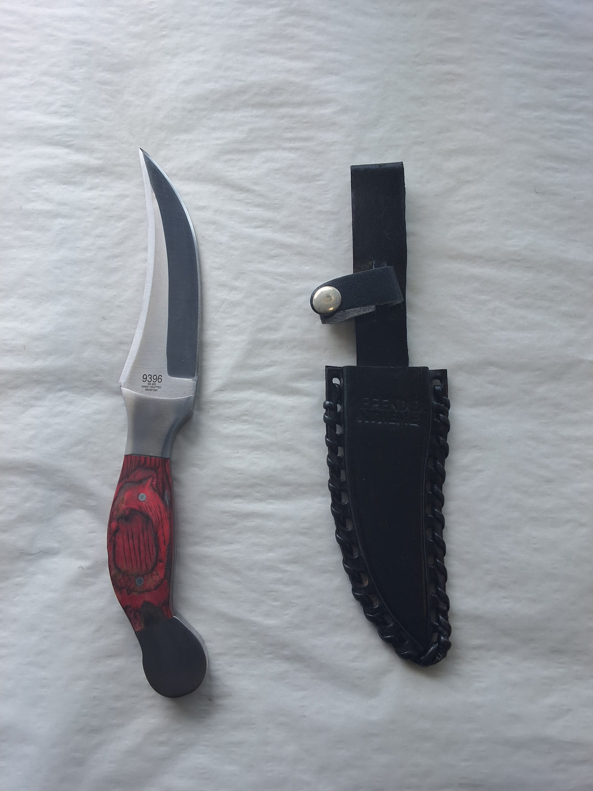 Curved Blade w/ Wood Handle