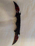 Double Sided Black Knife #1955