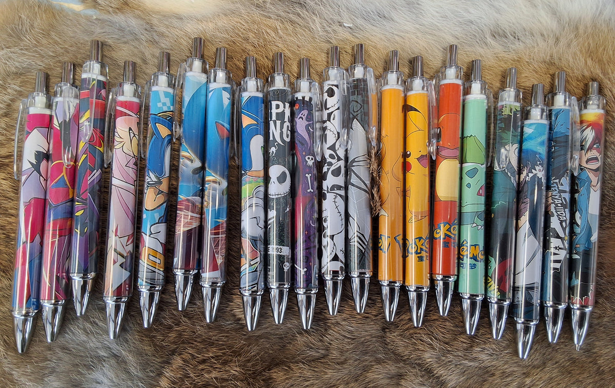 Assortment of Character Pens #1824