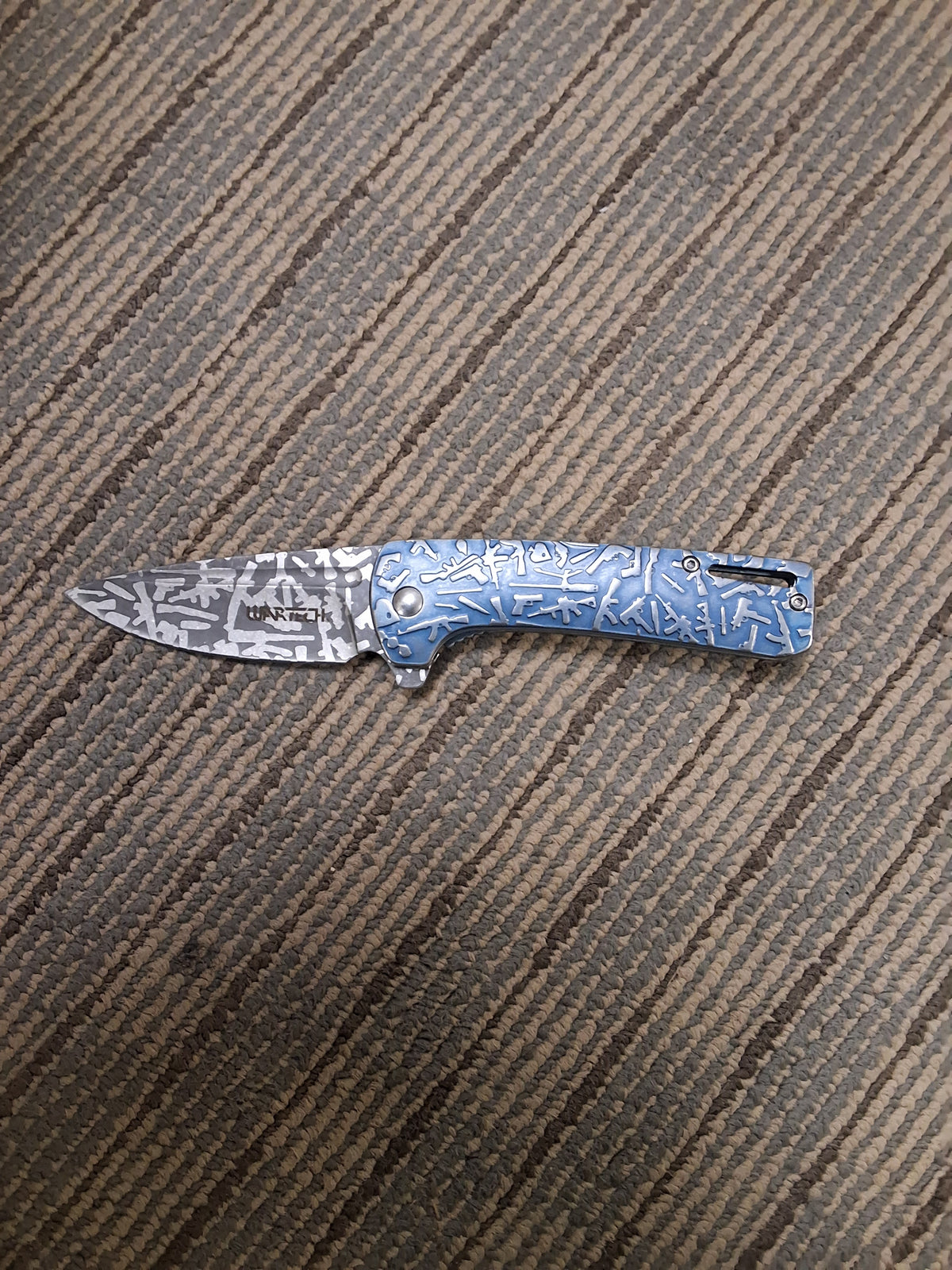 Gun Pattern Heavy Folding Kinfe #3019