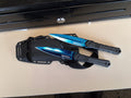 Double blue blade arm gauntlet
