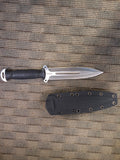 Double Edge Full Tang Dagger Silver #3033