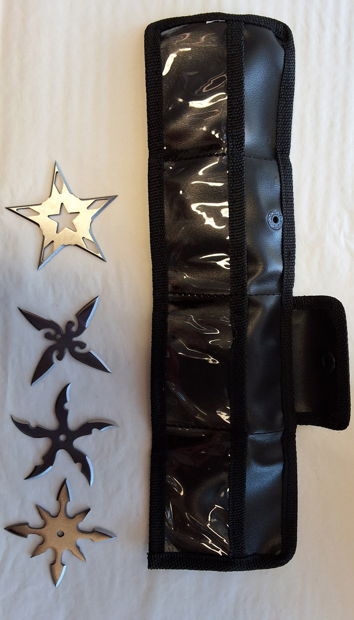 Mini Silver Throwing Stars #3016