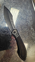 Black Wide curved Blade Skinnier Handle