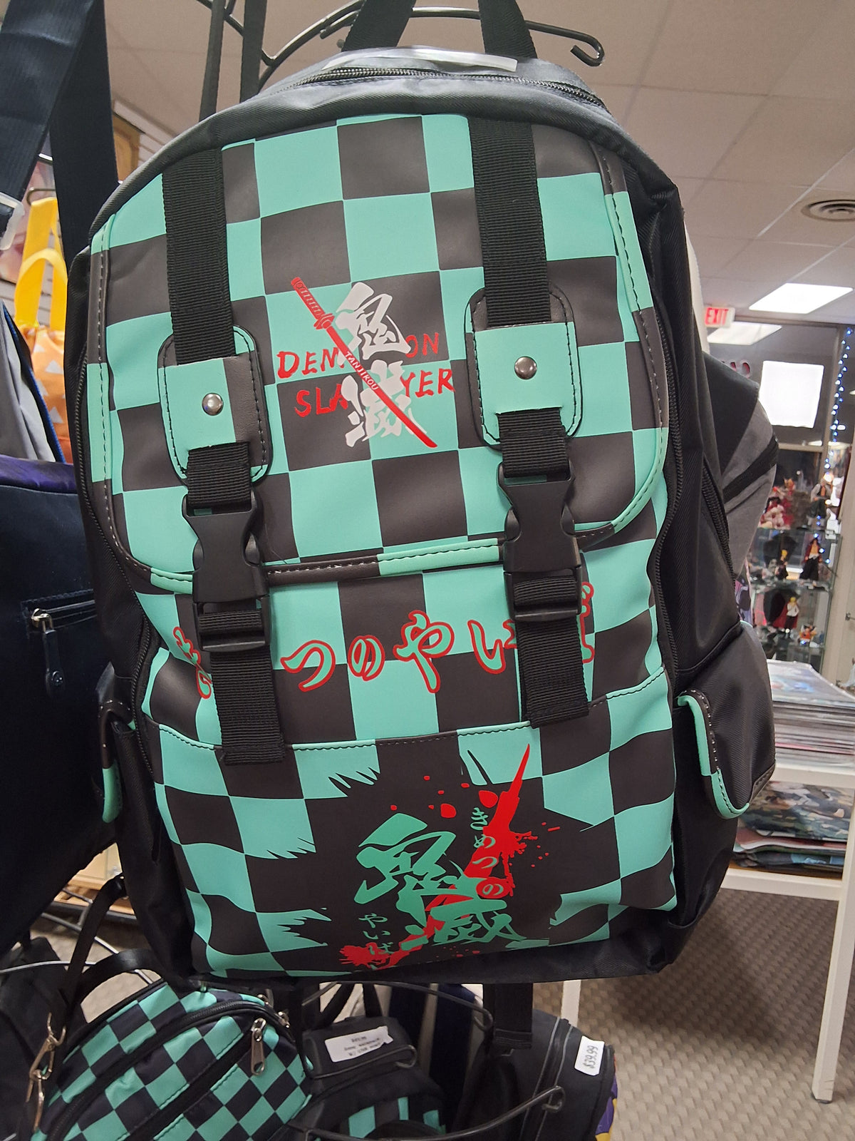 Demon Slayer Bookbag W/ Headphone Spot
