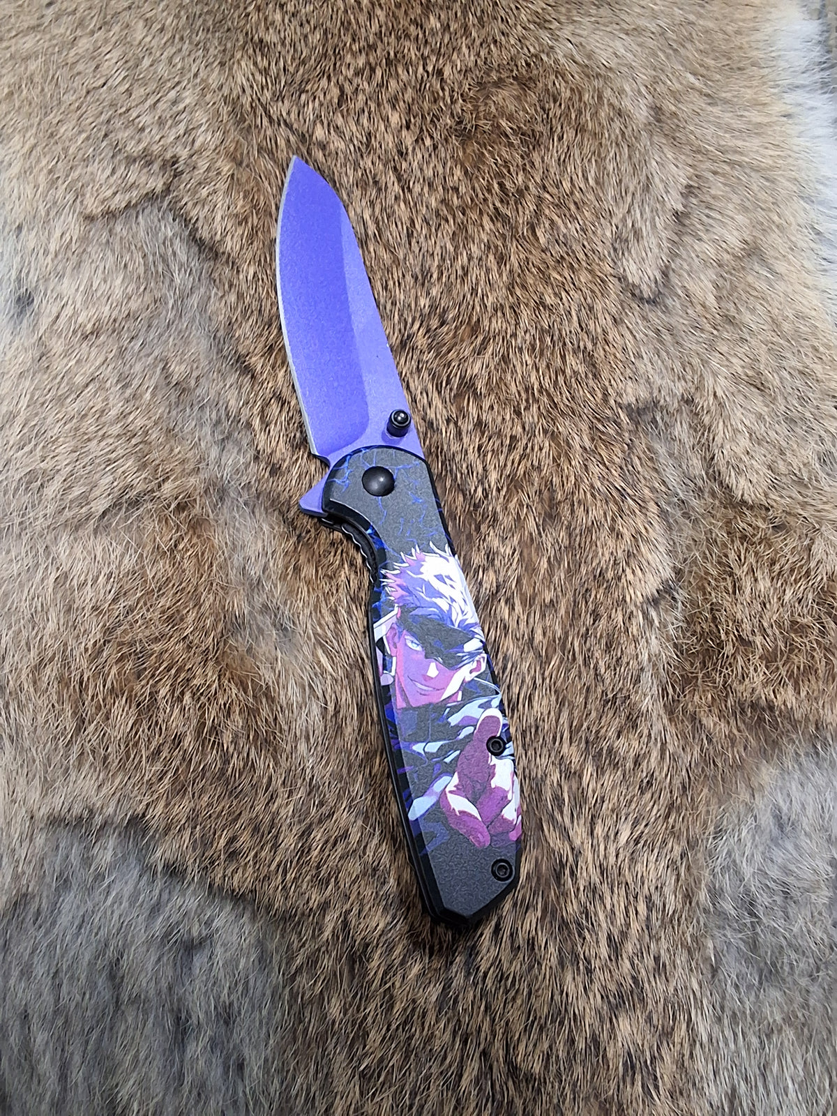Purple JJK Gojo Knife #1810