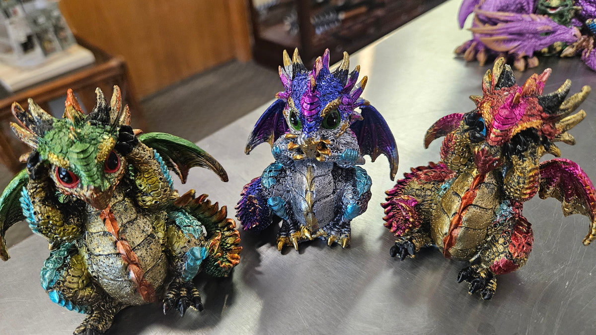 See, Hear, Speak no evil dragon set