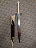 LOTR Sting Dagger with Black Velvet Sheathe #3101