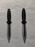 Black & Silver 2 set Throwing Knives