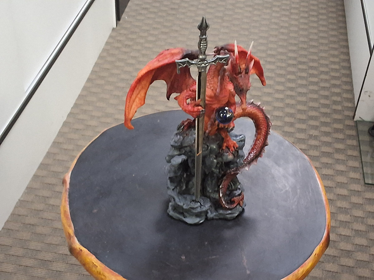 Red Dragon Reg: 59.99. .With Long Sword. w/o sword its:$49.99.