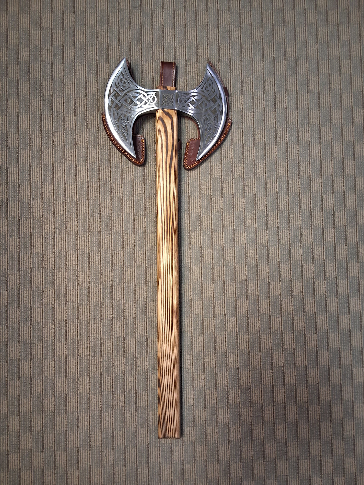 Double Sided Celtic Knot Axe #1927